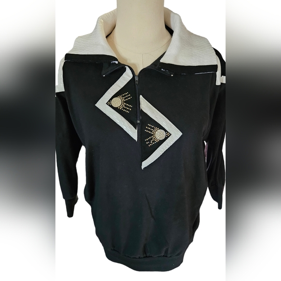 Vintage Mardel Sequin and beaded Top - Picture 2 of 11